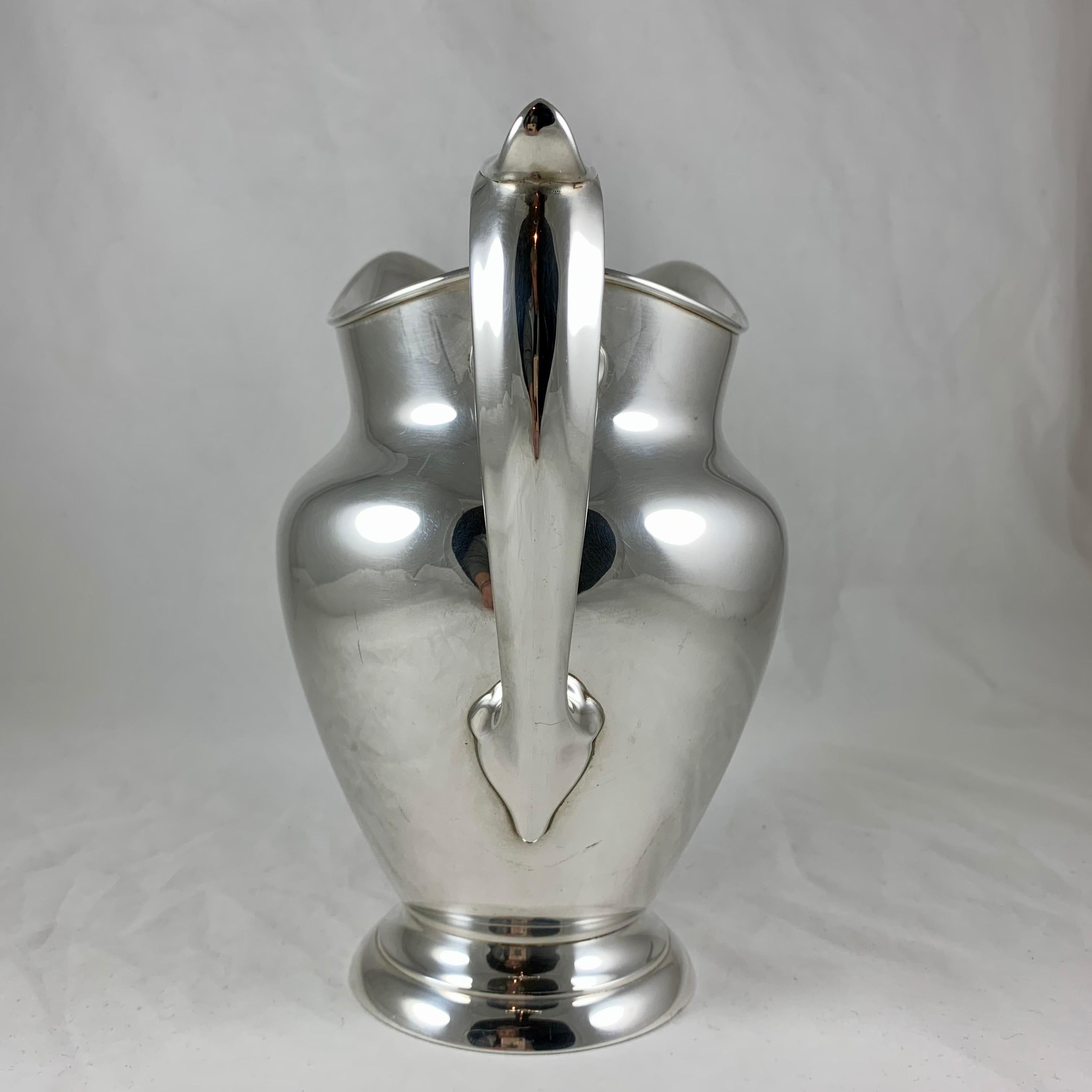 Gorham American Sterling Silver Large Water Pitcher, Dated 1959 In Good Condition In Philadelphia, PA