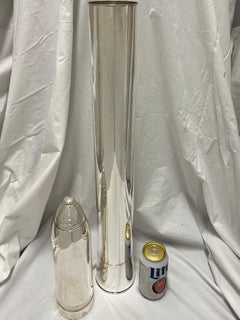 Gorham Artillery Shell Silver Plate 37 inch Antique Cocktail Shaker with Rack