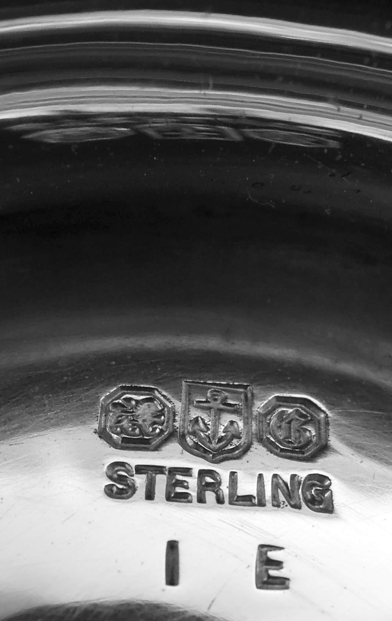 Gorham Edwardian Classical Large Sterling Silver Trophy Cup 7