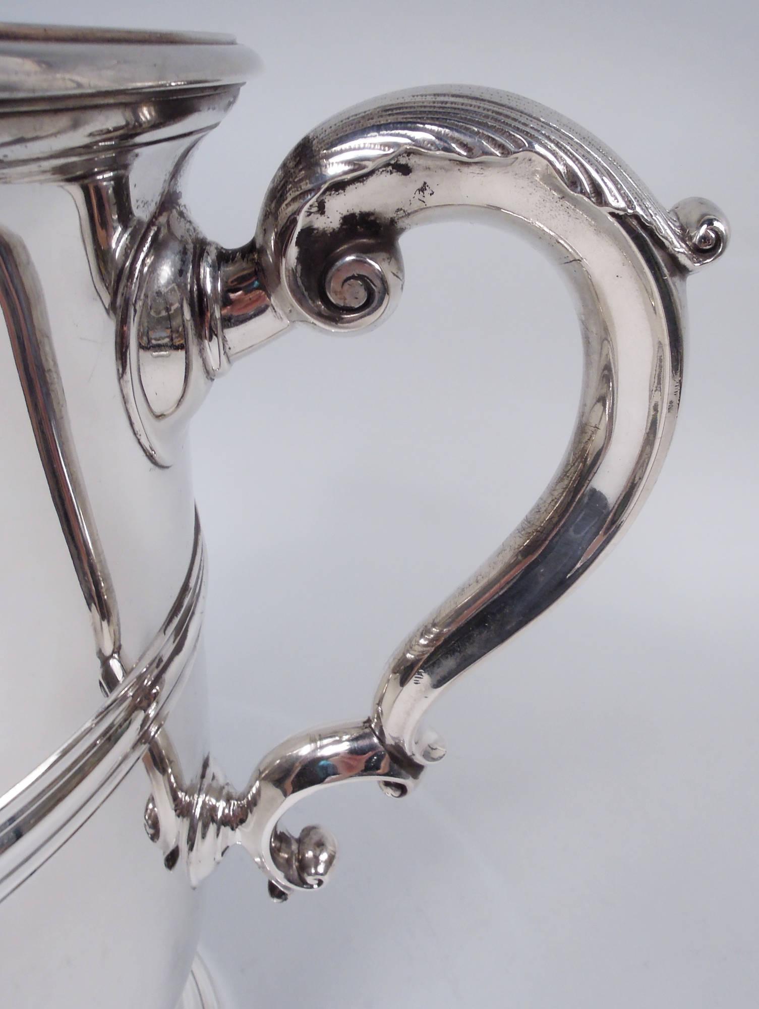 Neoclassical Gorham Edwardian Classical Large Sterling Silver Trophy Cup