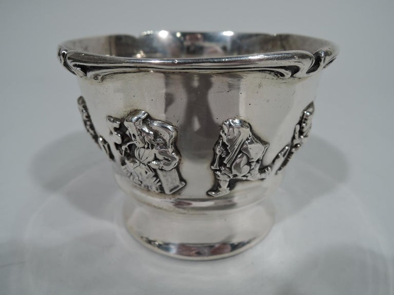 Gorham Edwardian Sterling Silver Allegorical Baby Cup at 1stdibs