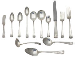 Gorham “Etruscan” Sterling Silver Flatware Service for Twelve, 176 Pieces