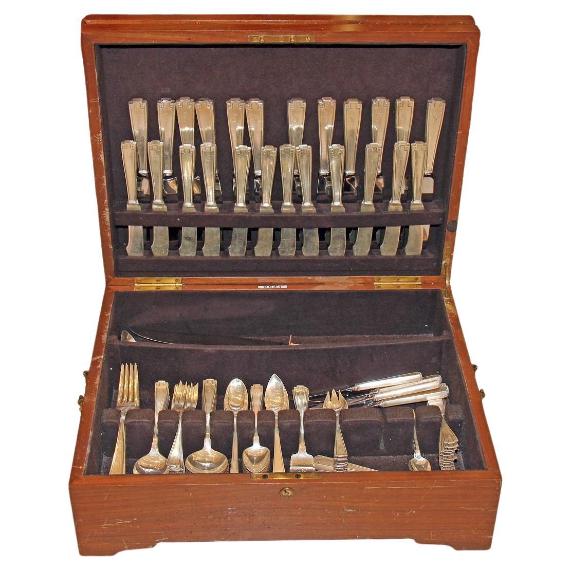 Gorham “Etruscan” Sterling Silver Flatware Service for Twelve, 176 Pieces For Sale