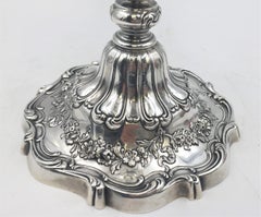 Gorham Five-Light Sterling Silver Candelabra in Chantilly Pattern