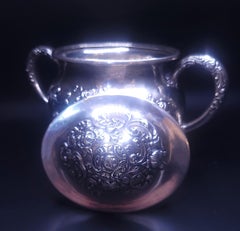 Zuccheriera a doppio manico Gorham Fleury Sterling Silver