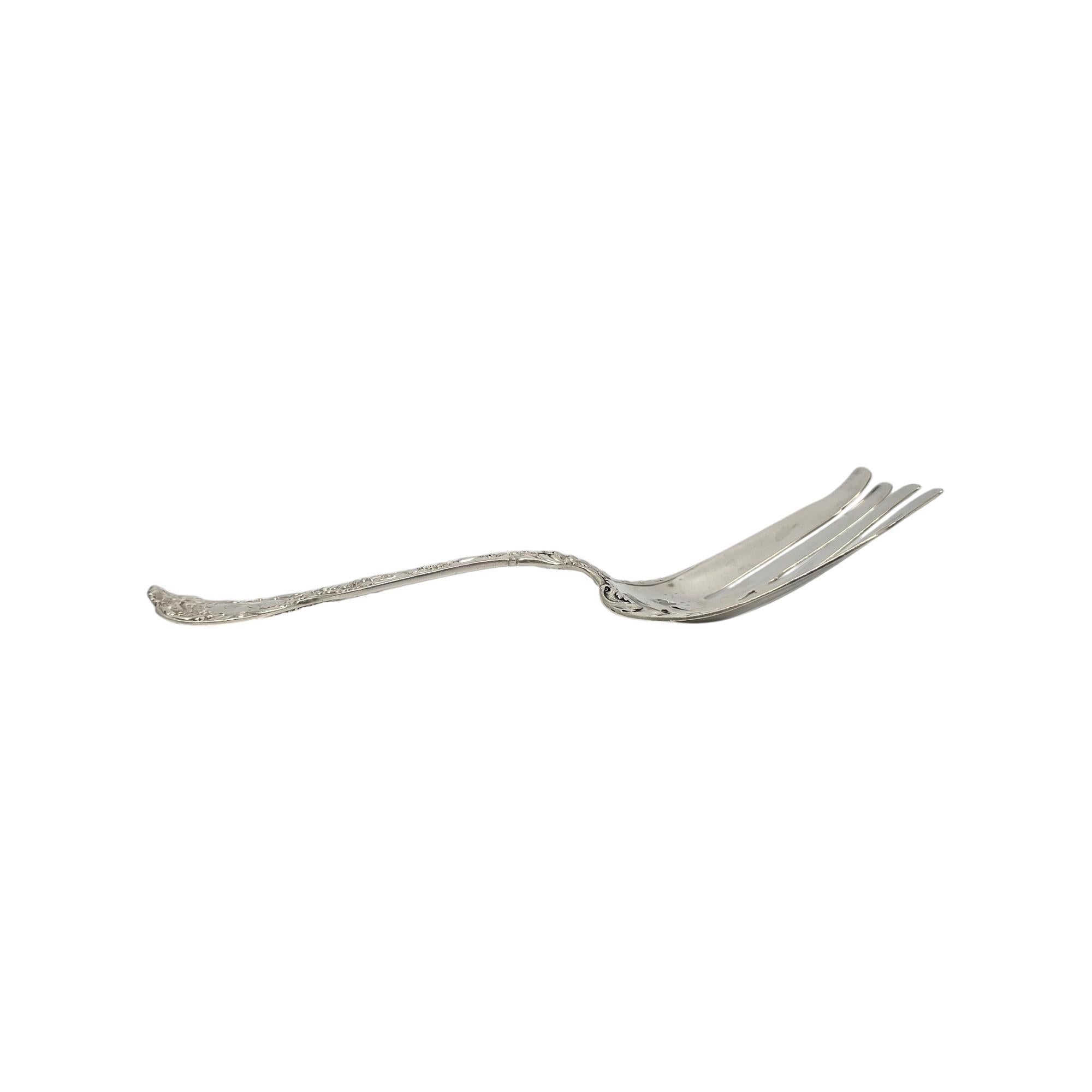 Forchetta da portata per asparagi in argento sterling di Gorham Florentine e Mono #21295 In condizioni buone in vendita a Washington Depot, CT