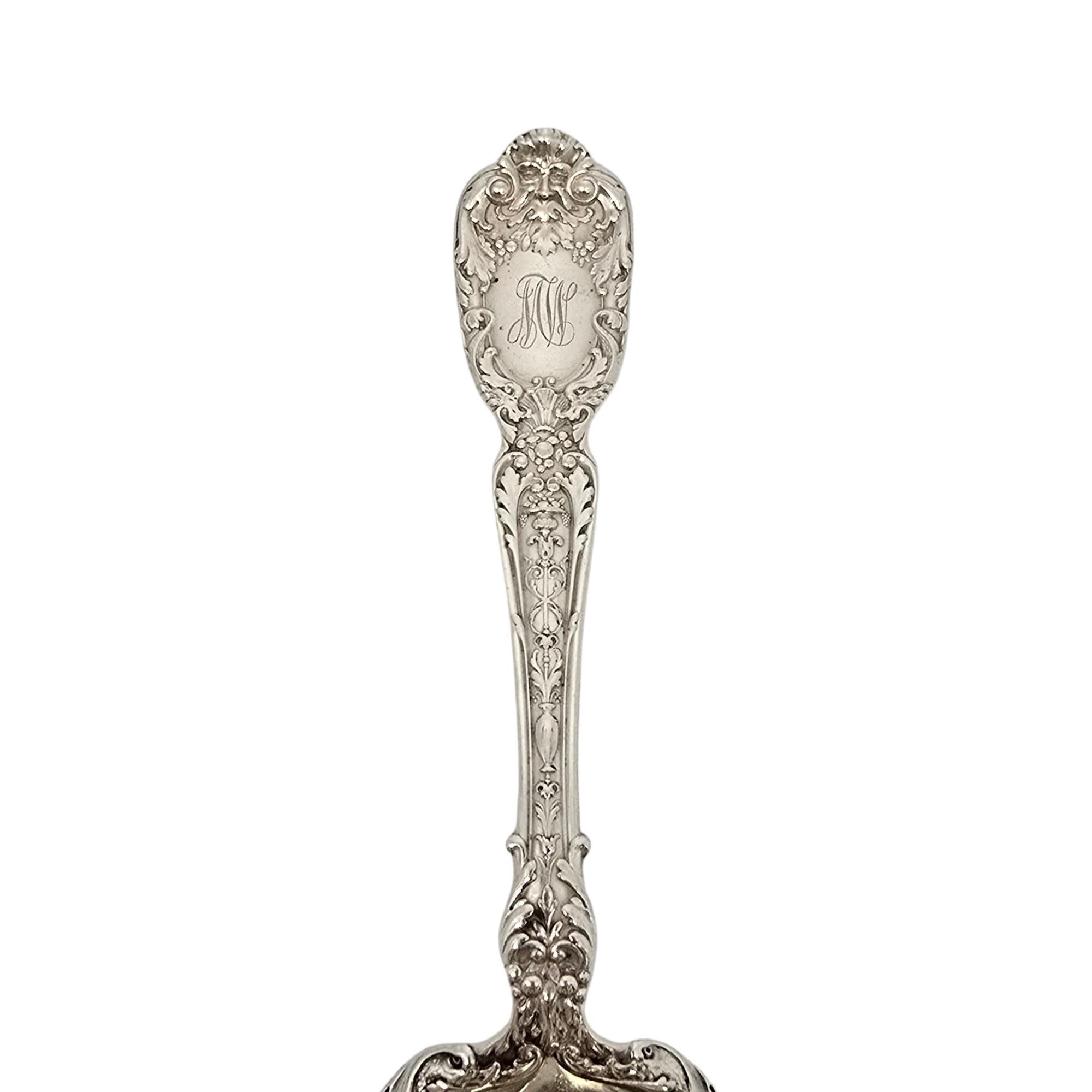 da uomo o donna Forchetta da portata per asparagi in argento sterling di Gorham Florentine e Mono #21295 in vendita