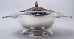 Gorham Florenz Sterling Silver Centerpiece Flower Bowl, 1924