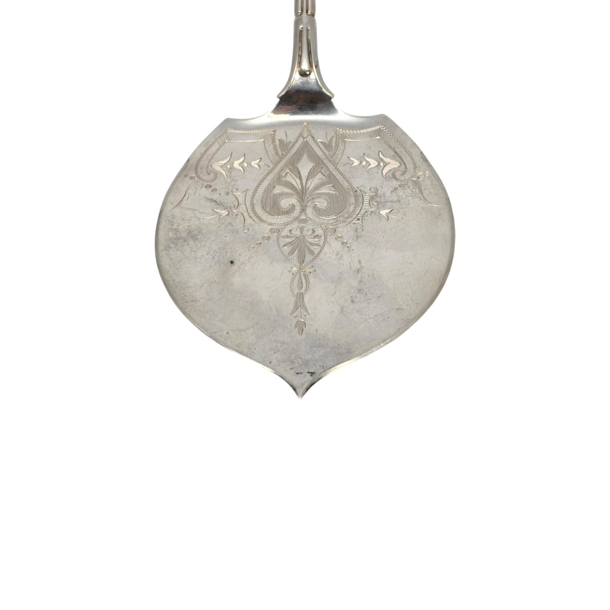 Gorham for Tiffany & Co. Medaglione in argento sterling per pasticcere con mono #19616 in vendita 1
