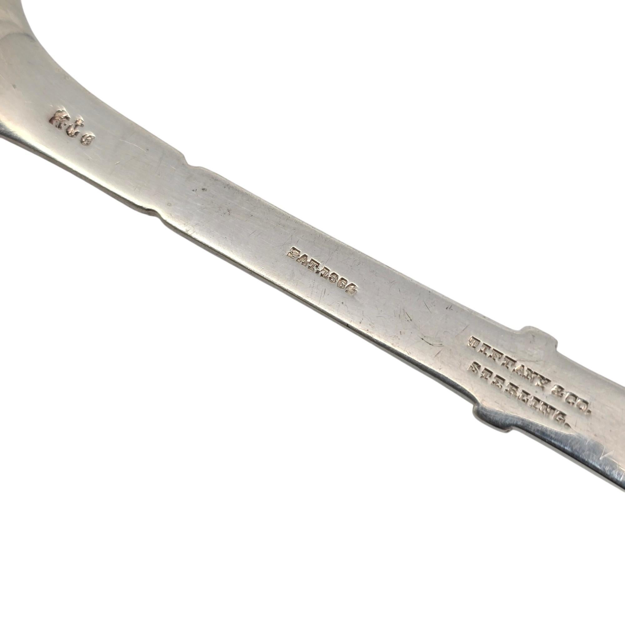 Gorham for Tiffany & Co. Medaglione in argento sterling per pasticcere con mono #19616 in vendita 5