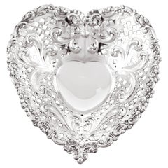 Vintage Gorham Heart-Shaped Dish