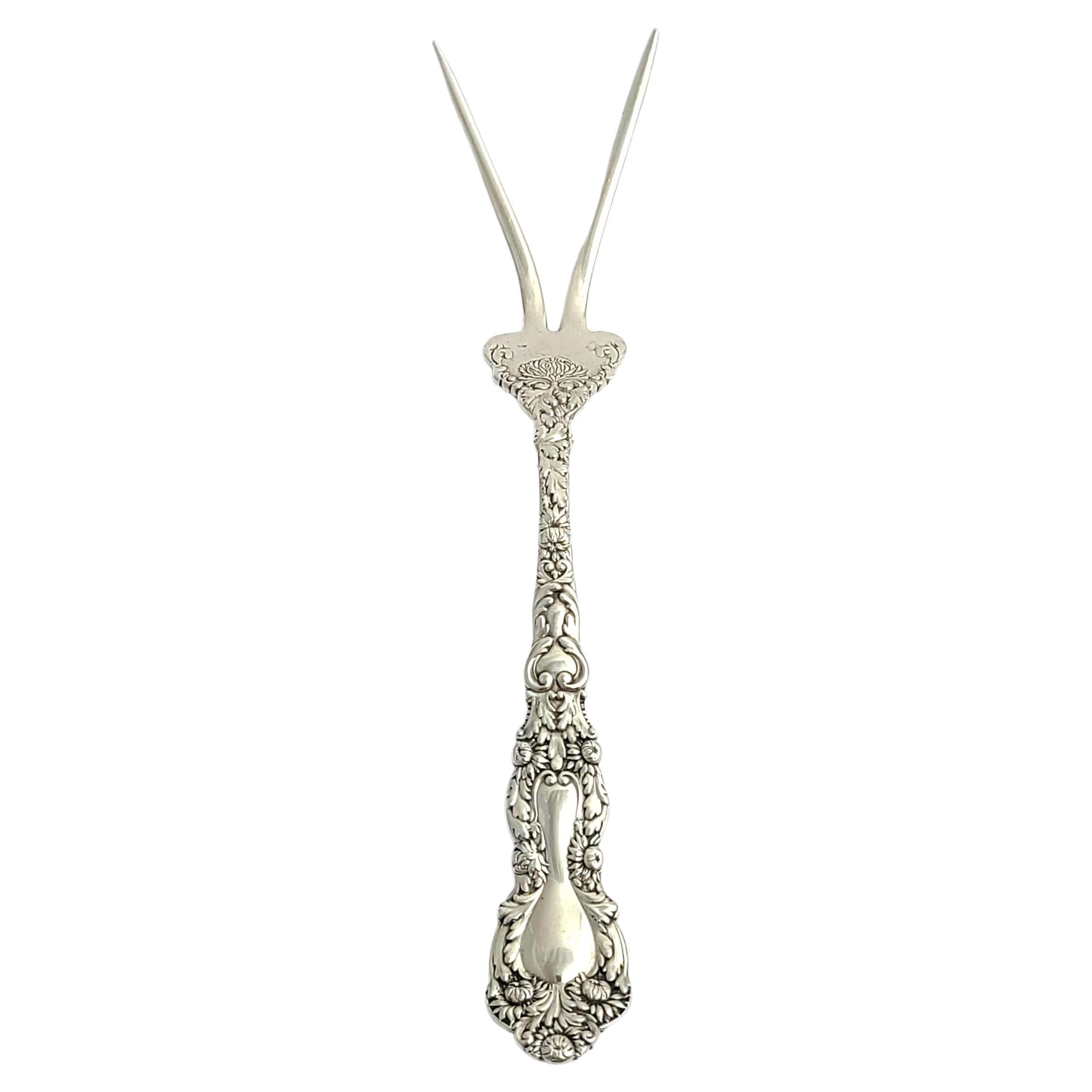 Gorham Imperial Chrysanthemum Sterling Silver Potato Fork For Sale