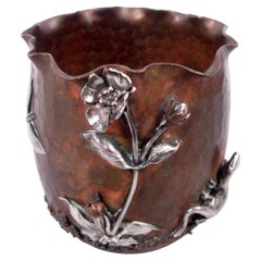 Gorham, Zahnstocherhalter im japanischen Stil aus verschiedenen Metallen mit Kupfer, 1881