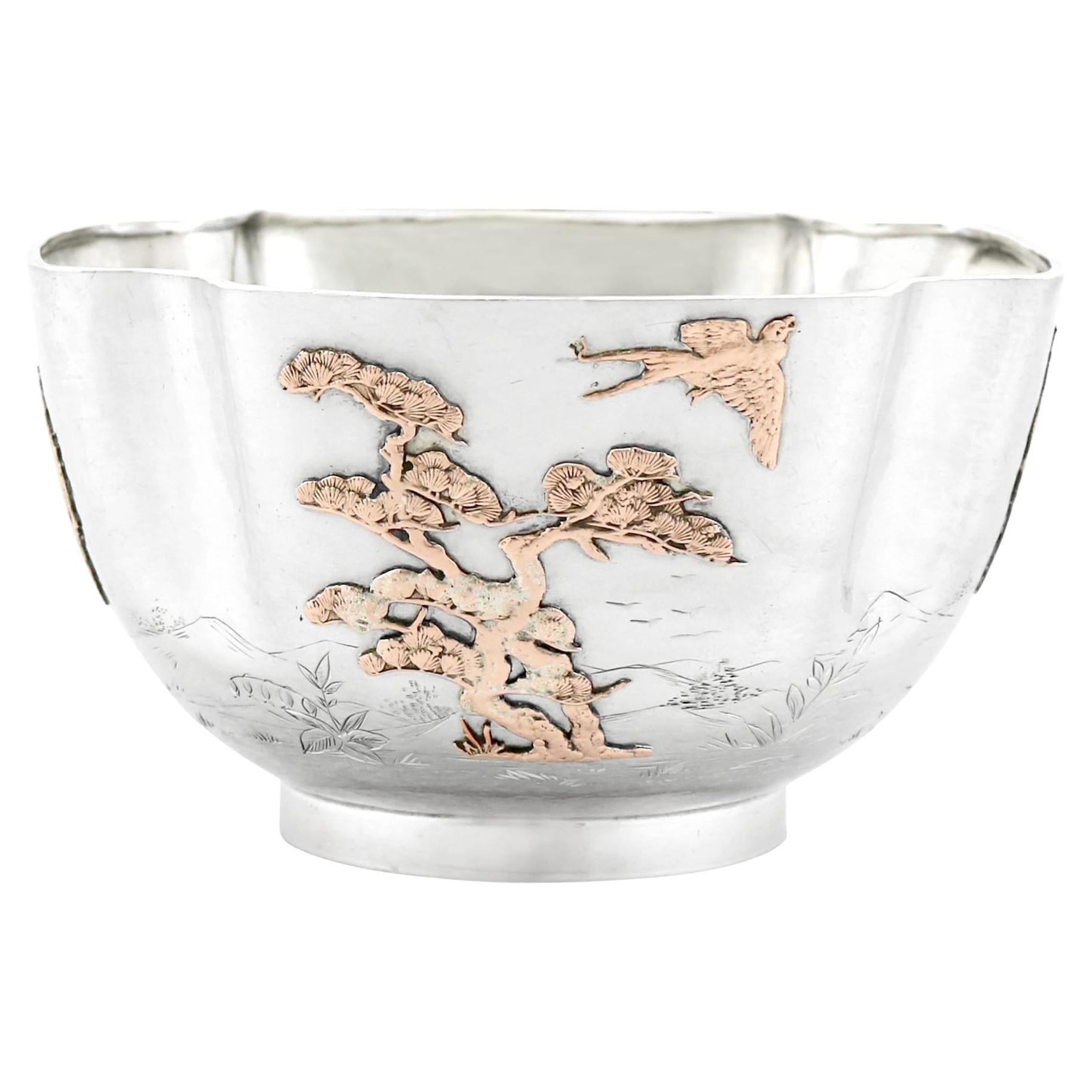 Antique American Sterling Silver Bowl Gorham Manufacturing Company