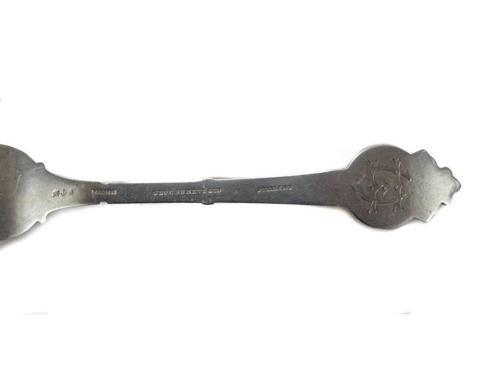 Gorham Mfg Co Sterling Silver 6 Piece Service for 12 in Medallion, Issued 1864 1