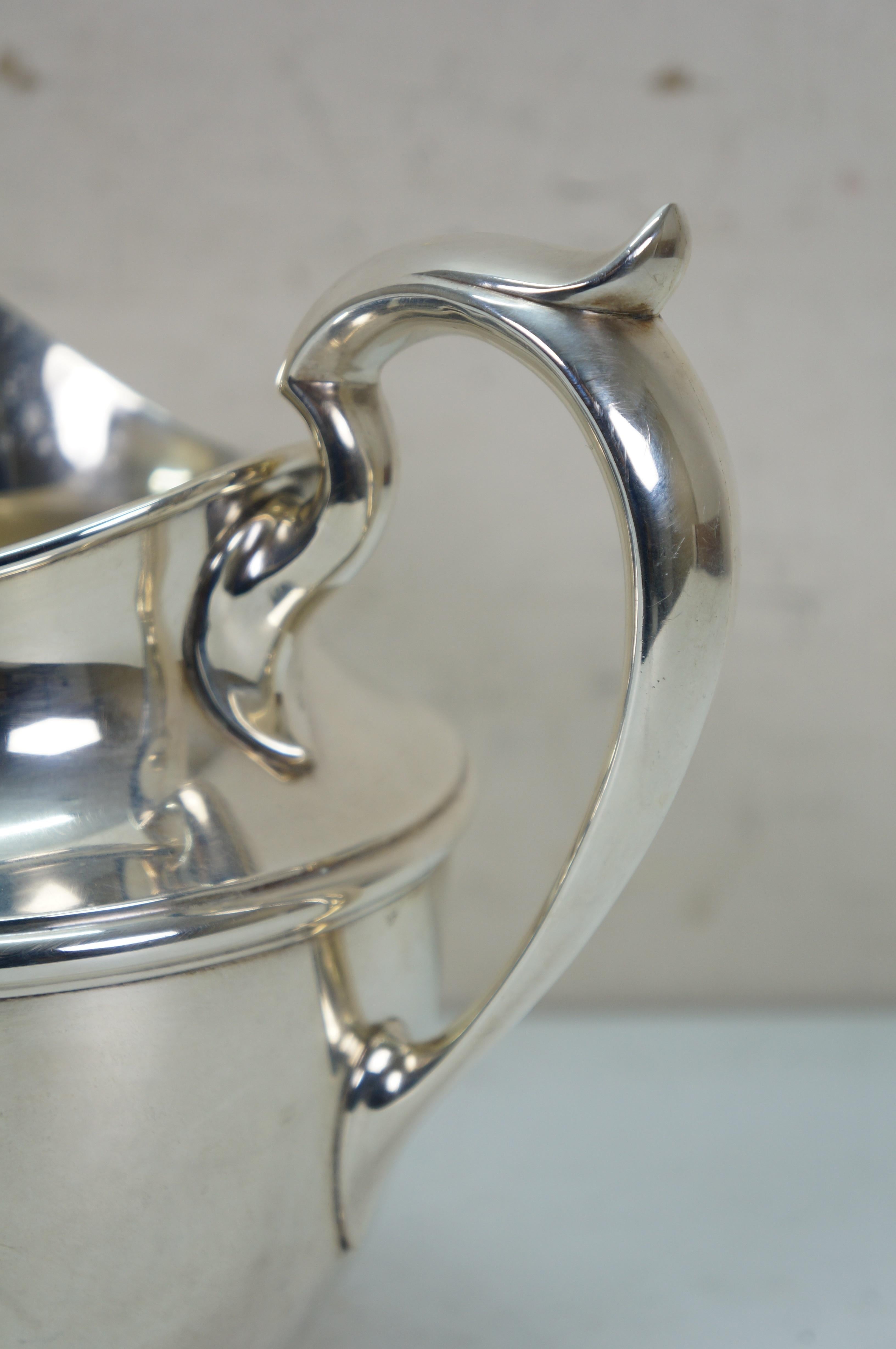 Gorham Mitte des Jahrhunderts Sterling Silber Georgian Wasser Krug 4,5 Pints 727g 9