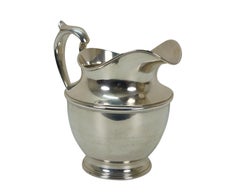 Gorham Mid Century Sterling Silver Georgian Water Pitcher 4.5 Pints 727g 9"