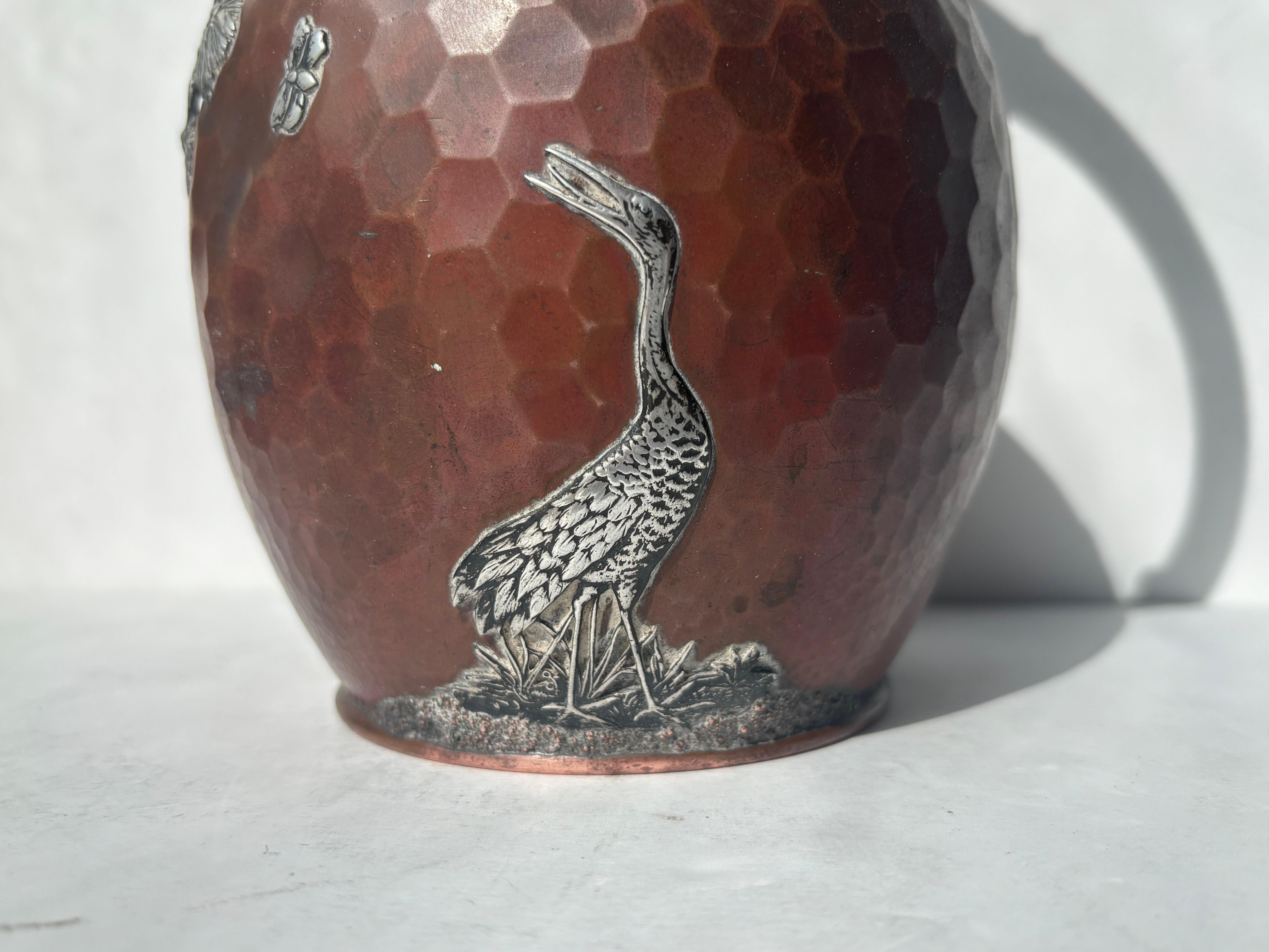 Gorham Mezcla de metales cobre esterlina  cafetera de plata estilo turco japonés Plata esterlina en venta