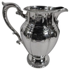 Gorham Modern Classical Sterling Silver Water Pitcher