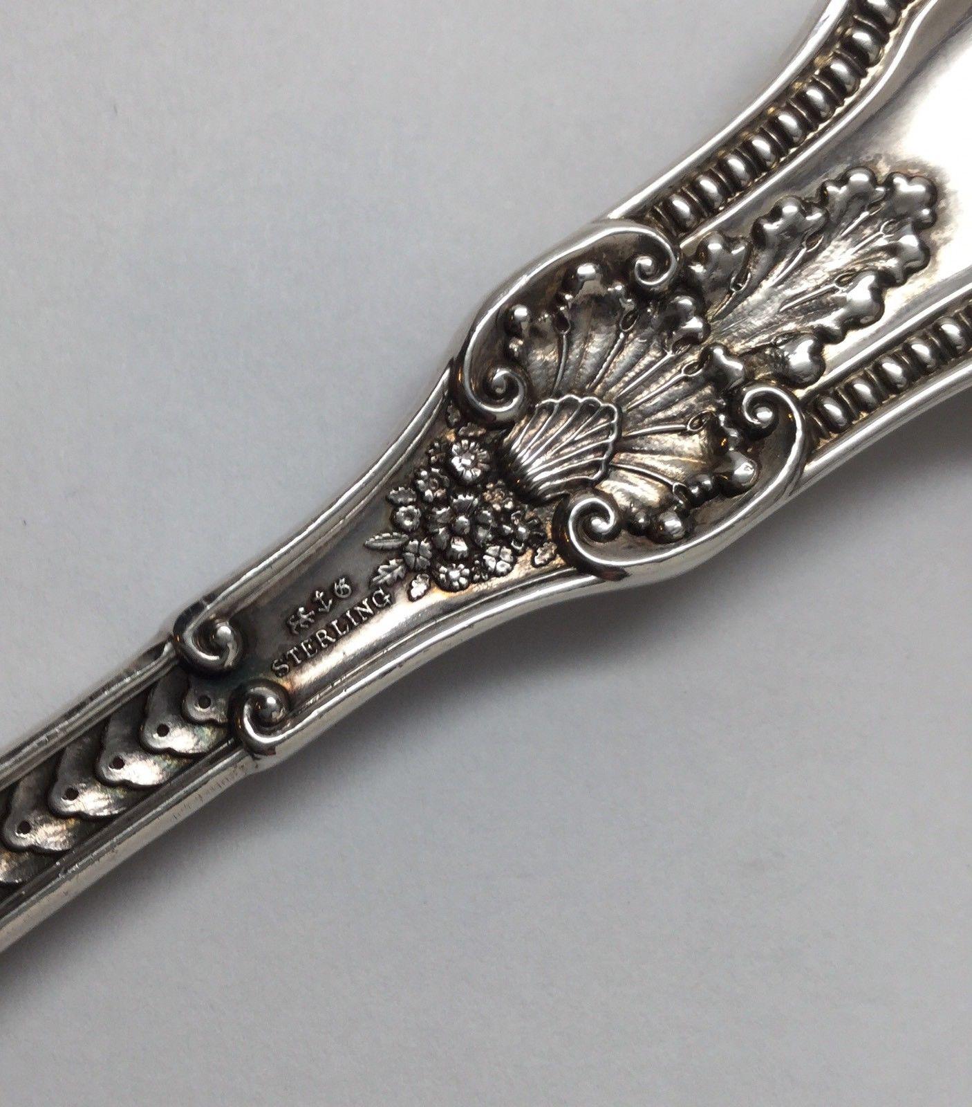 American Gorham Mythologique Sterling Silver Berry Casserole Serving Spoon 'A' For Sale