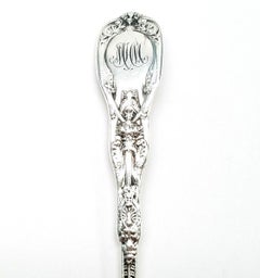 Gorham Mythologique Sterling Silver Olive Spoon, with Monogram