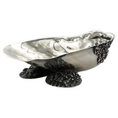 Gorham  'Narragansett' Sterling Silver Shell Oyster Serving Dish 