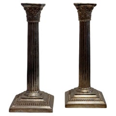 Candelieri a colonna corinzia neoclassici di Gorham per il Broadmoor Hotel