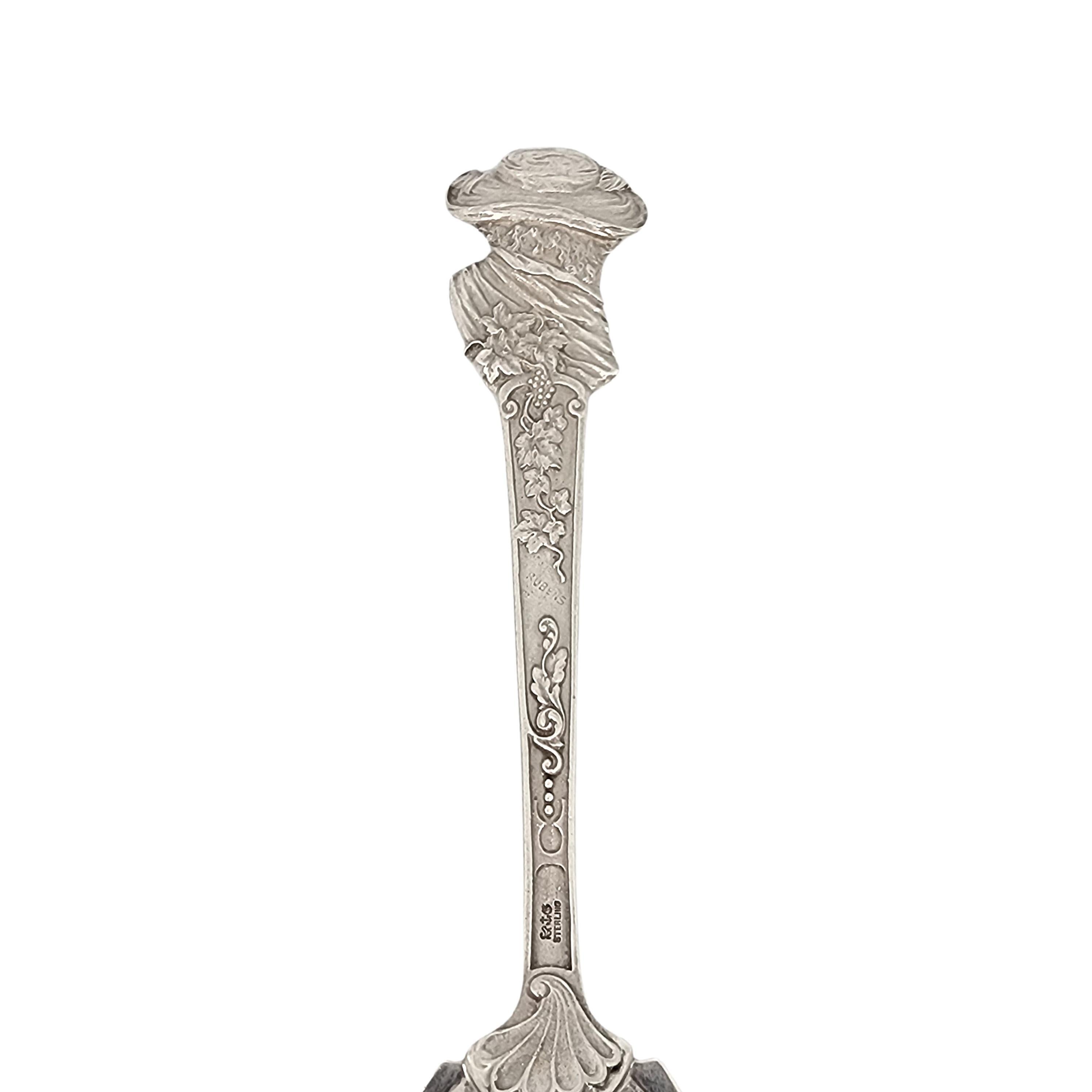 Gorham Old Masters Rubens Cucchiaio da portata in argento Sterling Berry 8 3/4