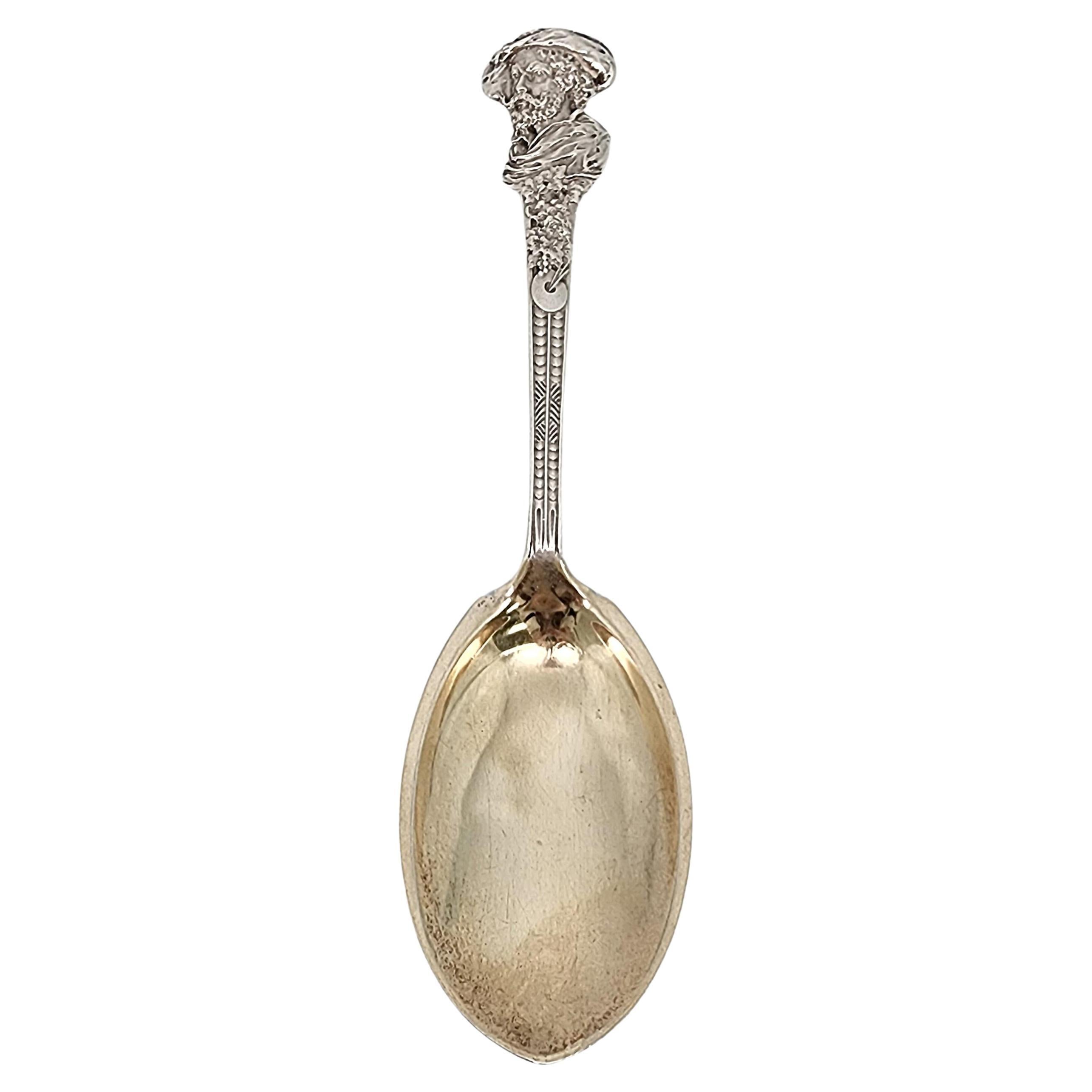 Gorham Old Masters Rubens Sterling Silver Berry Serving Spoon 8 3/4" #17033 en vente