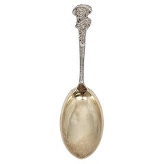 Antique Gorham Old Masters Rubens Sterling Silver Berry Serving Spoon 8 3/4" #17033