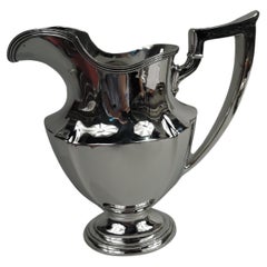 Gorham Plymouth Sterling Silver Water Pitcher, 1909