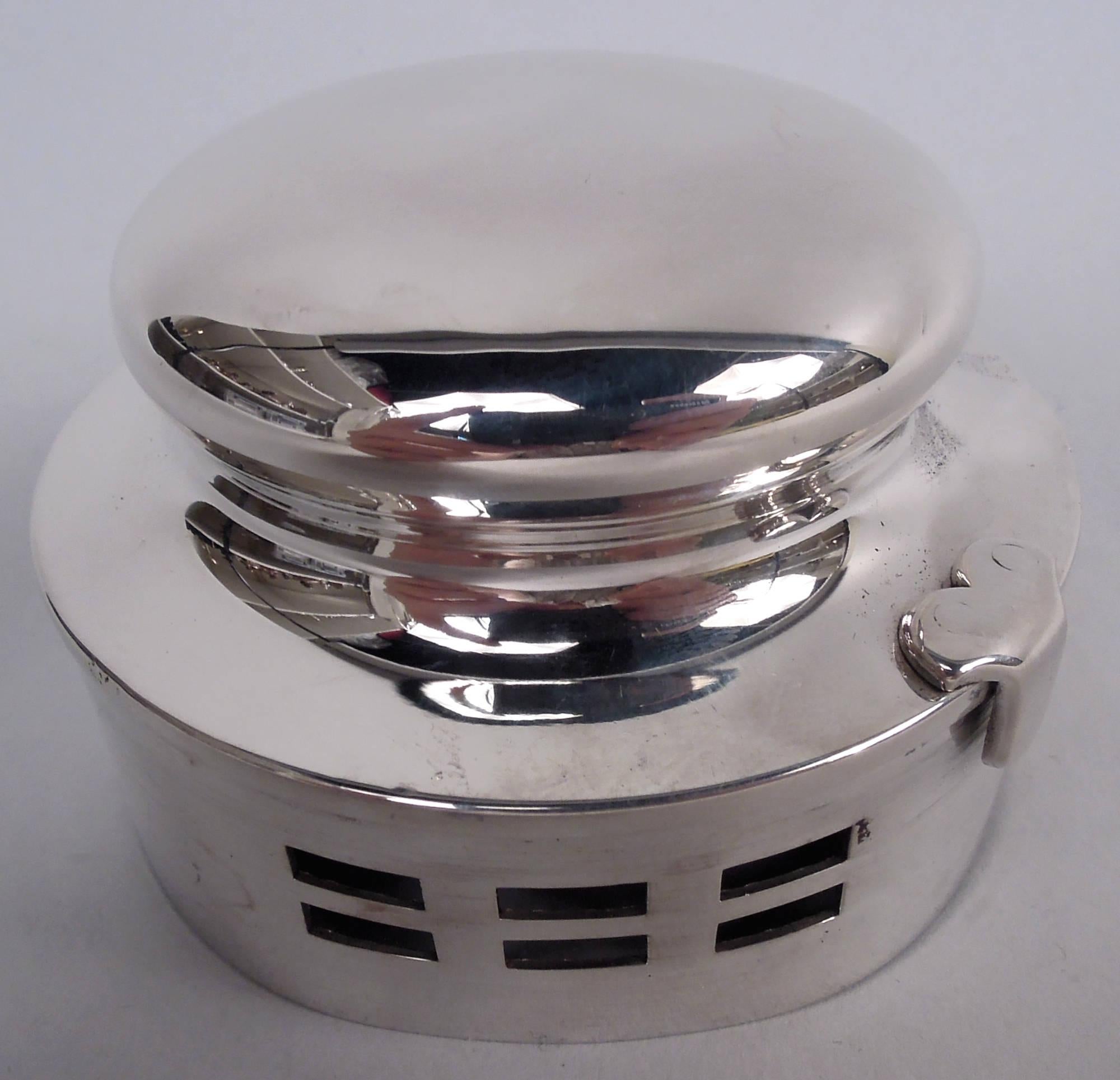 Mid-20th Century Gorham Prohibition-Era Sterling Silver Cocktail Shaker, 1930 For Sale