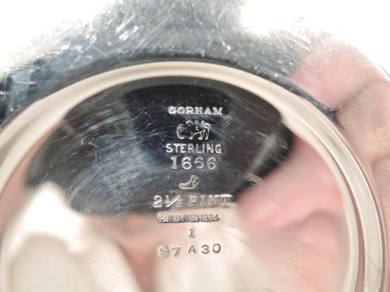 Gorham Prohibition-Era Sterling Silver Cocktail Shaker 2