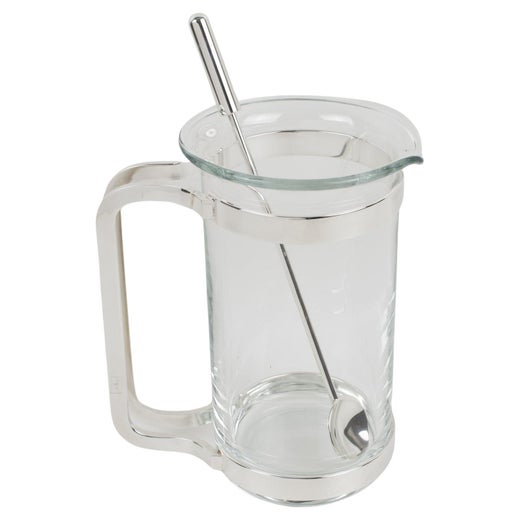 Sculptured Ice® Pitcher, Plastic Water Pitcher, Slotted Lid, 2 Liter, Clear