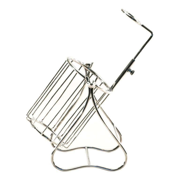 Gorham Silver Plate Wine Bottle Holder/Pourer For Sale at 1stDibs