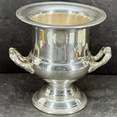 Gorham Silber Platte Wein Champagner Kühler Halter mit Griffen