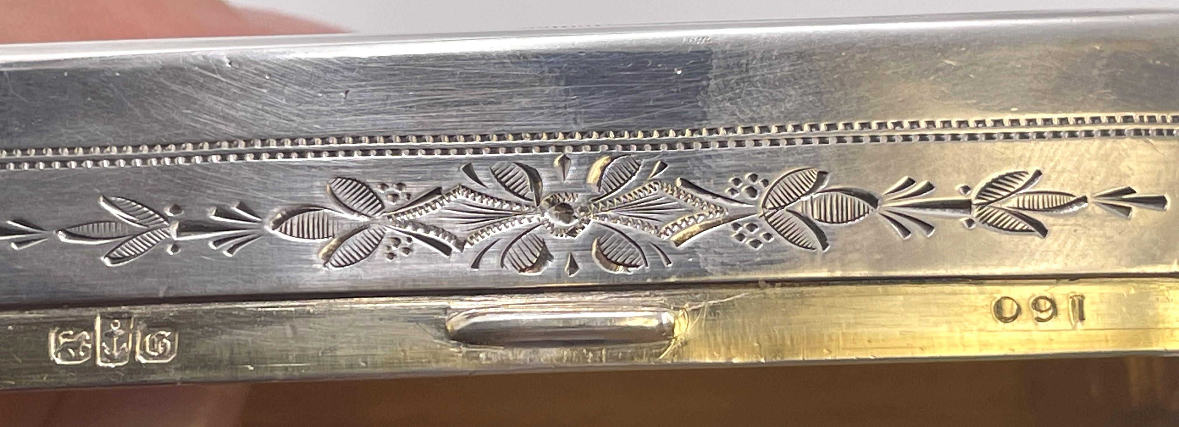 Gorham Silver Schnupftabakdose aus der Mitte des 19. (19. Jahrhundert) im Angebot
