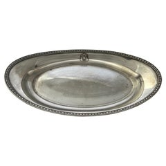 Silberblechschale aus dem ikonischen Hollywood Rosevelt Hotel