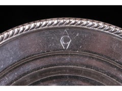 Gorham Silver Soldered Plate with Carlyle Hotel Logo, circa 1930