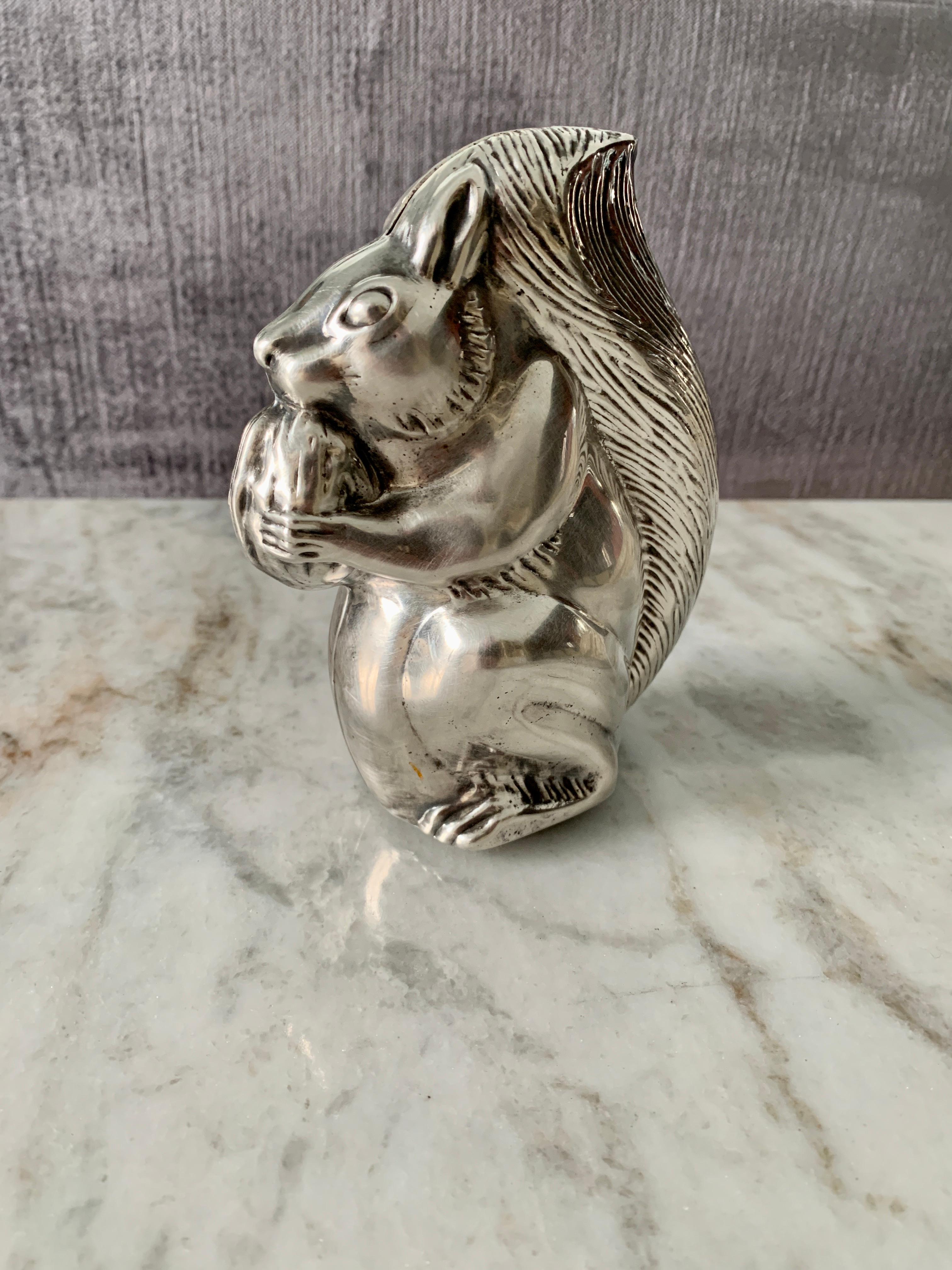 Gorham Silver Squirrel Bank 1