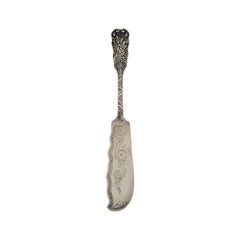 Gorham St Cloud Sterling Silber Bright Cut Master Buttermesser