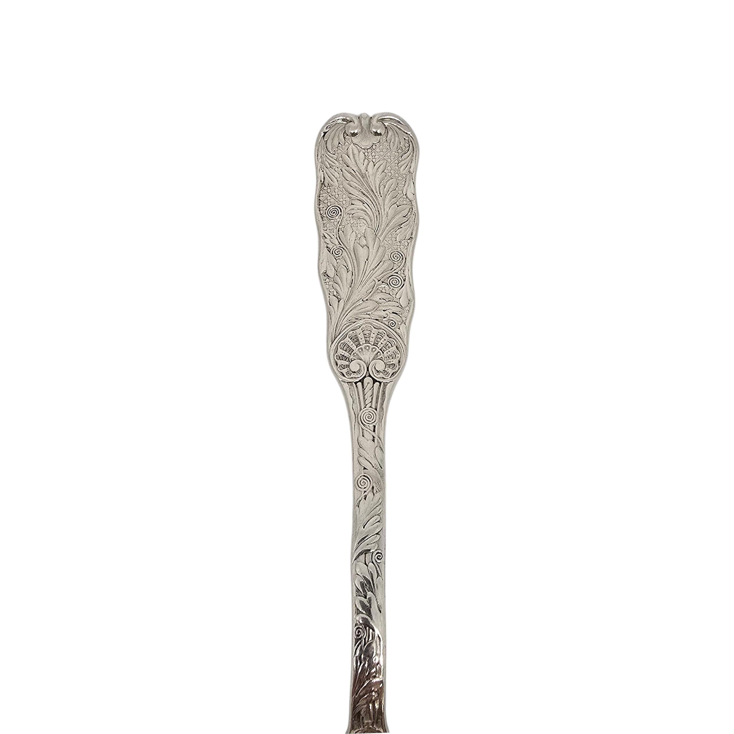 da uomo o donna Cucchiaio da conserva in argento sterling Gorham St Cloud con incisione #22992 in vendita