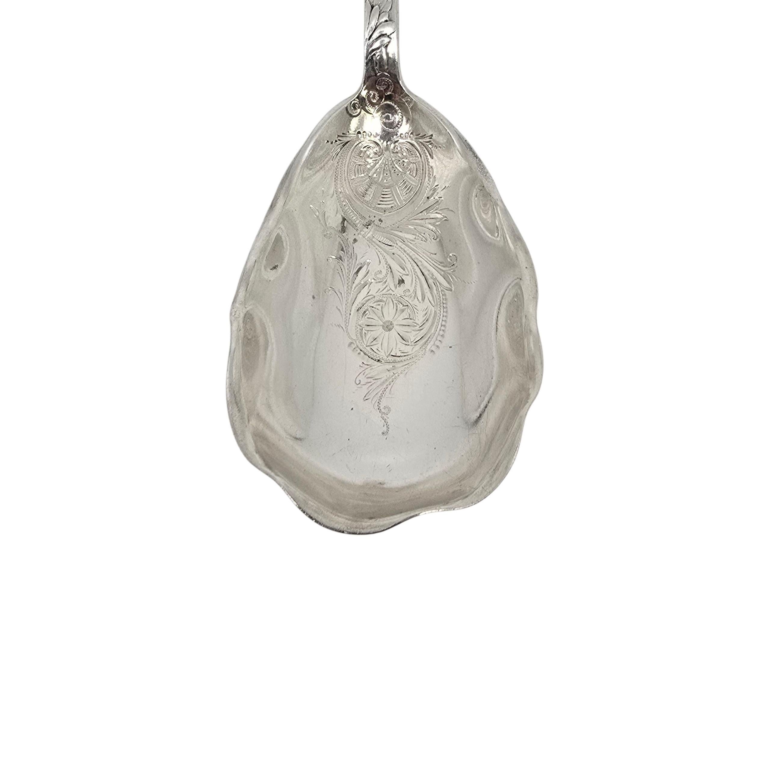 Cucchiaio da conserva in argento sterling Gorham St Cloud con incisione #22992 in vendita 1