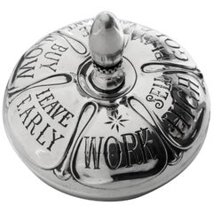 Gorham Sterling Executive Spinner, circa 1940