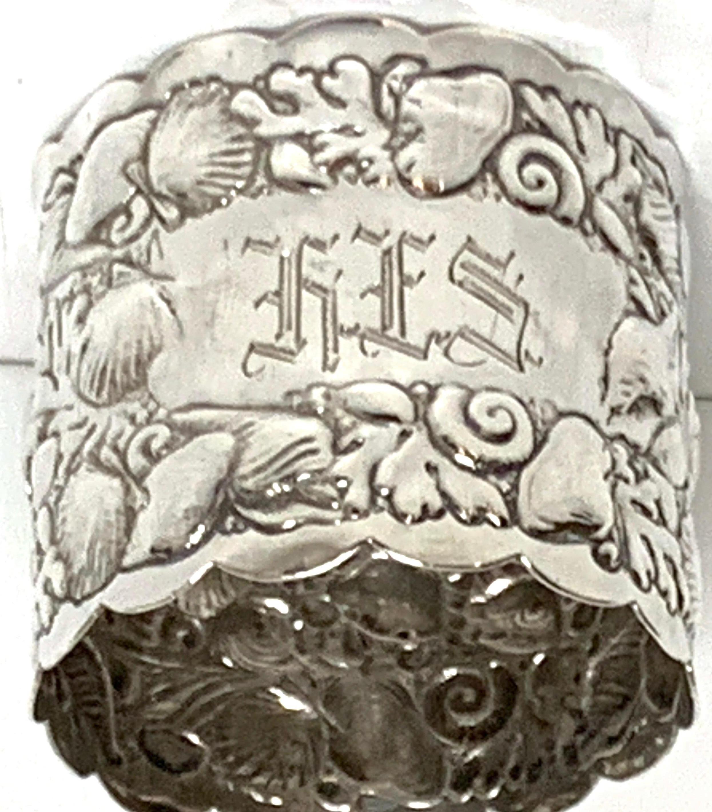 North American Gorham Sterling Narragansett Style Pattern Napkin Ring #1850