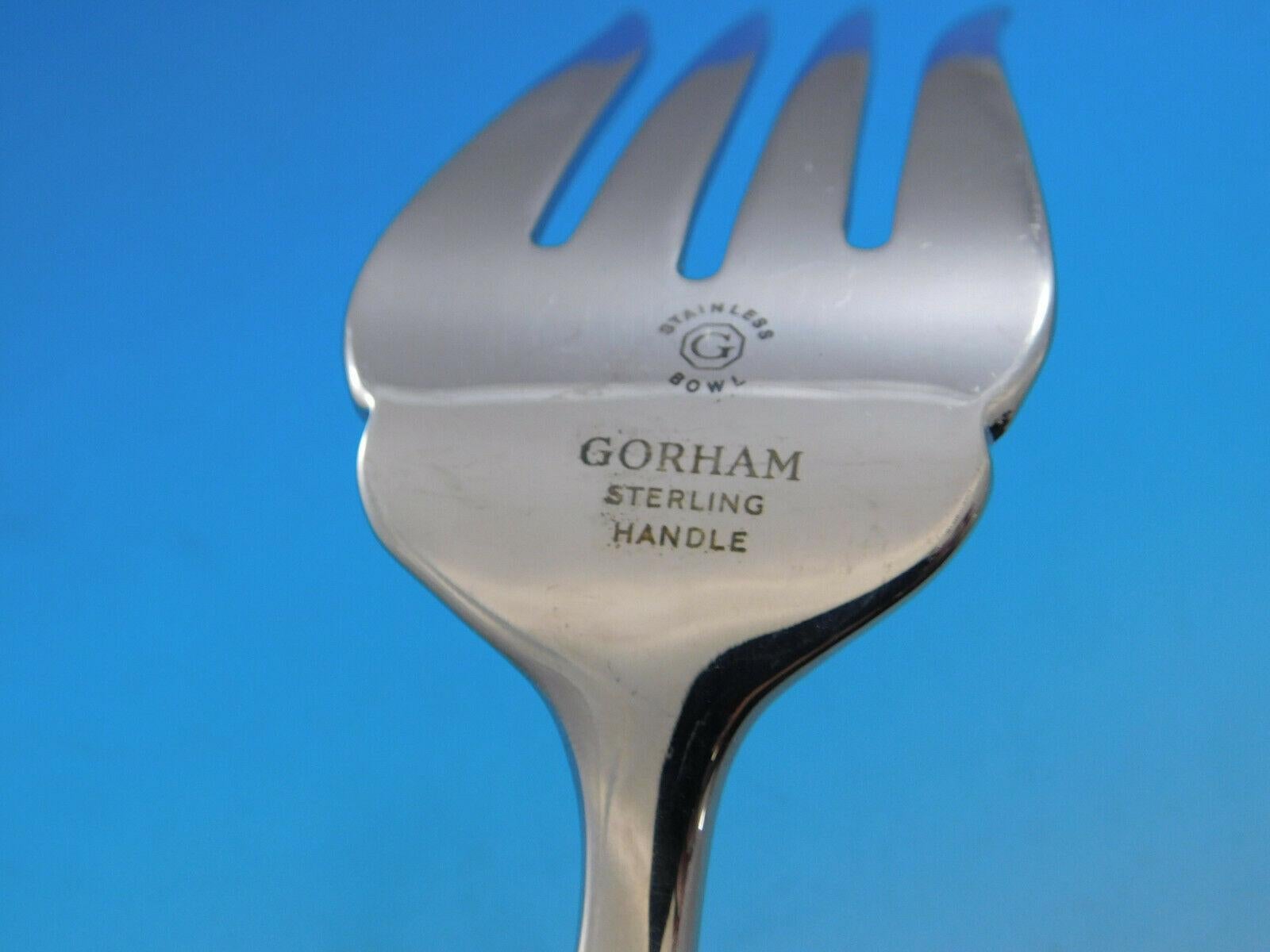 Gorham Sterling Shell Aka Hampton Sterling Silver Flatware Set Service 45 Pcs For Sale 5