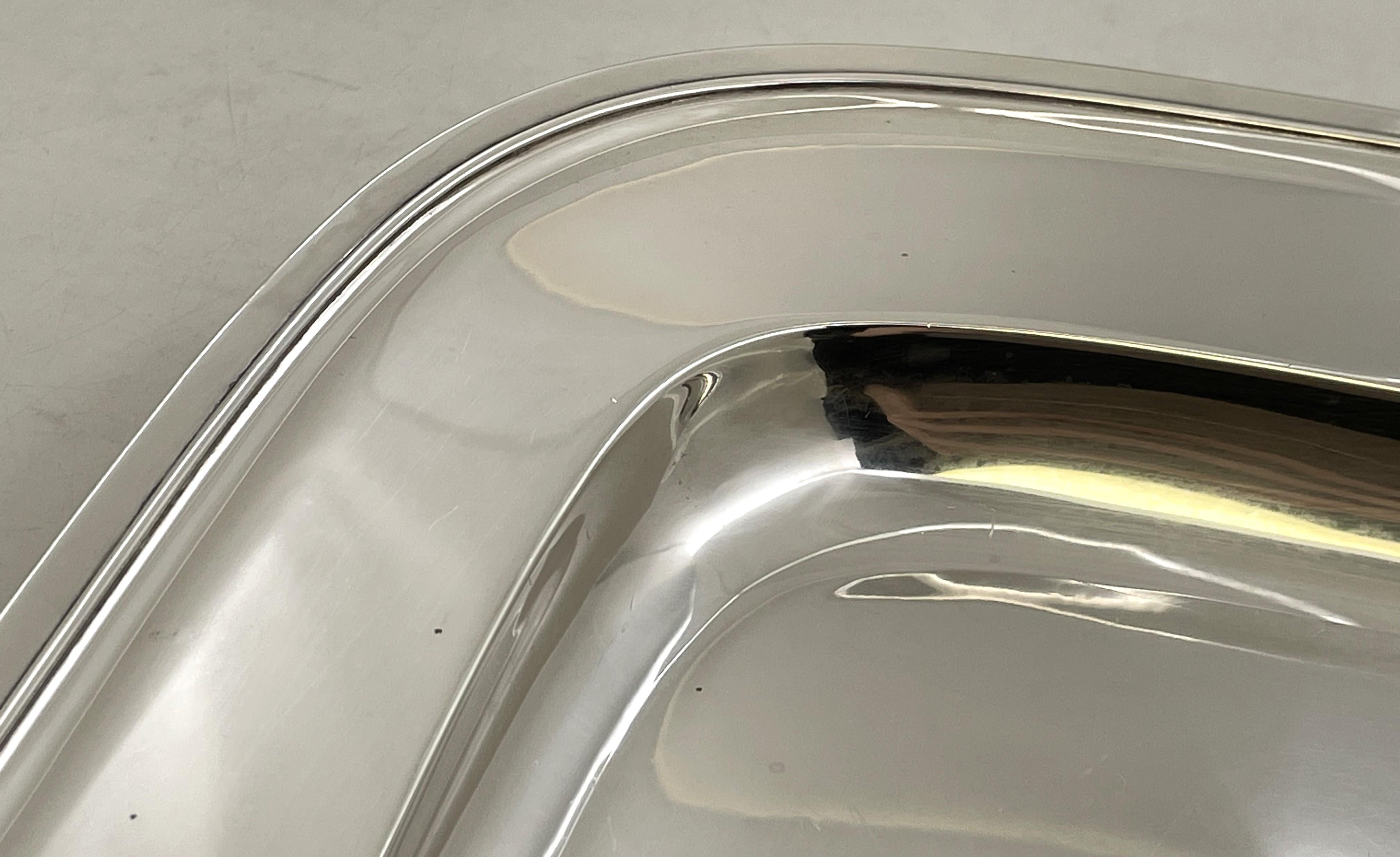 Piatto / vassoio in stile Art Deco di Gorham Sterling Silver del 1923 In condizioni buone in vendita a New York, NY