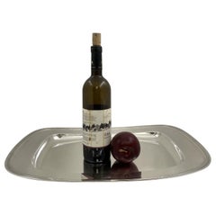 Gorham Sterling Silver 1923 Platter / Tray in Art Deco Style (plat / plateau en argent sterling de 1923 dans le style Art déco)