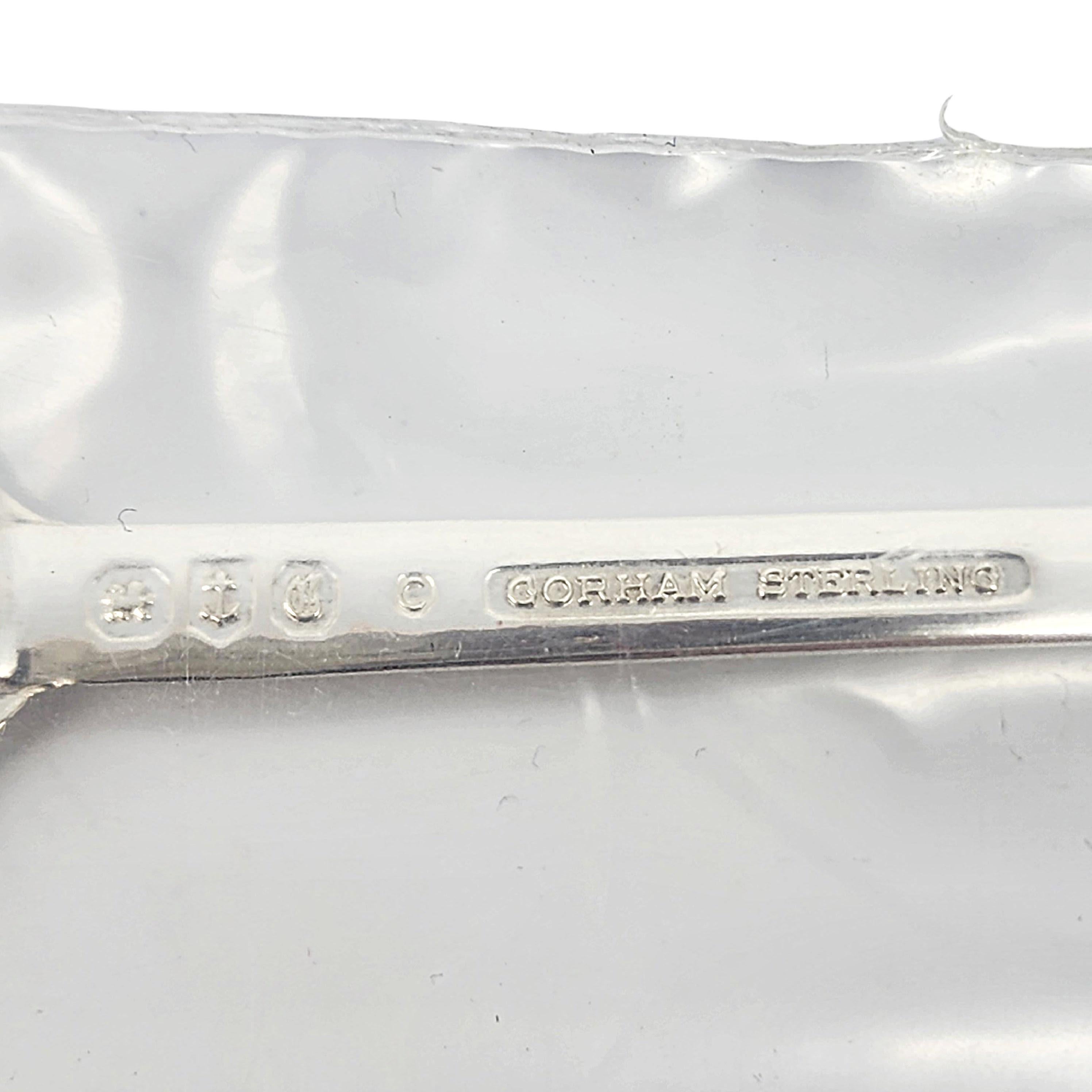 Gorham Sterling Silver 1977 Christmas Spoon Sealed with Box #15798 For Sale 2
