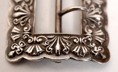 Gorham Sterling Silver Belt Buckle #144, c1888
